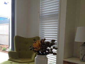 White Venetian Blinds