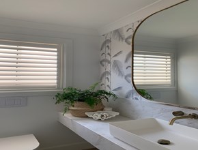 Plantation Shutters White