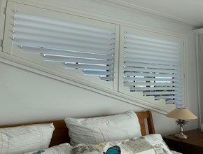 Shaped Plantation Shutters 